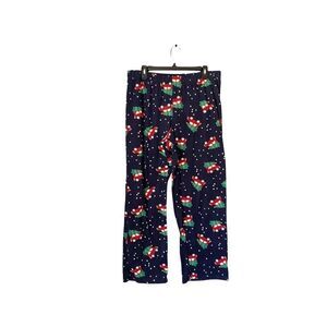 Jammies for your families women’s Christmas red truck elastic waist pajama pants